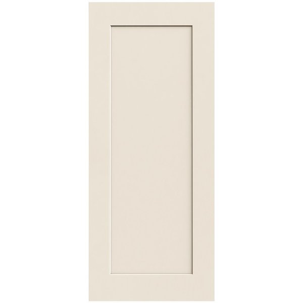 Codel Doors 24" x 80" Primed 1-Panel Madison Molded Hollow Core Slab Door 2068MHCMAD